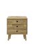 Kommode >Anacortes< in Eiche aus Massivholz - 42x42x35cm (BxHxT)
