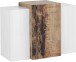 Hängeschrank >Catania< in Weiß-Hochglanz - 90x65,5x38cm (BxHxT)