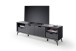 TV-Board >Nemea< in Grau matt - 180x60x40cm (BxHxT)