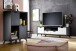 TV-Board >Nemea< in Grau matt - 180x60x40cm (BxHxT)