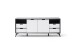 Sideboard >Nemea< in Grau matt - 180x73x40cm (BxHxT)