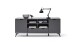 Sideboard >Nemea< in Grau matt - 180x73x40cm (BxHxT)