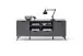 Sideboard >Nemea< in Grau matt - 180x73x40cm (BxHxT)