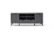 Sideboard >Nemea< in Grau matt - 180x73x40cm (BxHxT)