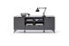Sideboard >Nemea< in Grau matt - 180x73x40cm (BxHxT)