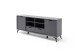 Sideboard >Nemea< in Grau matt - 180x73x40cm (BxHxT)