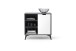 Highboard >Nemea< in Grau matt - 93x92x40cm (BxHxT)