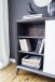 Highboard >Nemea< in Grau matt - 137x92x40cm (BxHxT)