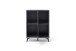 Highboard >Nemea< in Grau matt - 80x115x40cm (BxHxT)