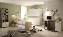 Schwebetürenschrank >Floris< 2 Böden, 2...