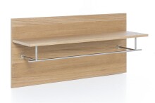 Garderoben-Set >Leduc< in Wildeiche - 252x203x40 (BxHxT)
