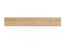 Garderoben-Set >Leduc< in Wildeiche - 252x203x40 (BxHxT)