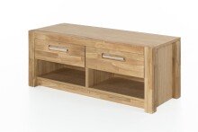 Garderoben-Set >Leduc< in Wildeiche - 252x203x40 (BxHxT)
