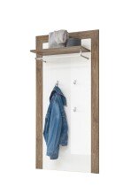 Garderobenpaneel >Nigrita< in Flagstaff Oak - 70x143x30cm (BxHxT)