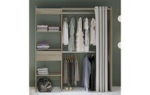 Kleiderschrank >Clara I< in Kronberg Eiche - 168,2x187x50cm (BxHxT)