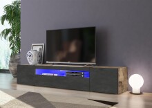 TV-Board >Daiquiri< in Ahorn Nachbildung Schiefer...