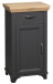 Unterschrank >Marilin< in Anthrazit matt Lack - 45x83x34cm (BxHxT)