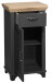 Unterschrank >Marilin< in Anthrazit matt Lack - 45x83x34cm (BxHxT)