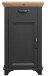 Unterschrank >Marilin< in Anthrazit matt Lack - 45x83x34cm (BxHxT)