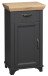 Unterschrank >Marilin< in Anthrazit matt Lack - 45x83x34cm (BxHxT)