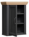 Hängeschrank >Marilin< in Anthrazit matt Lack - 45x63x25cm (BxHxT)