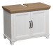 Waschbeckenunterschrank >Marilin< in Anderson Pine - 77x59x41cm (BxHxT)