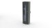 Vitrine >Daiquiri< in Anthrazit-Hochglanz - 45x160x34cm (BxHxT)