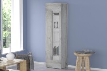 Vitrine >Daiquiri< in Beton matt Nachbildung -...
