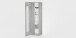 Vitrine >Daiquiri< in Beton matt Nachbildung - 45x160x34cm (BxHxT)
