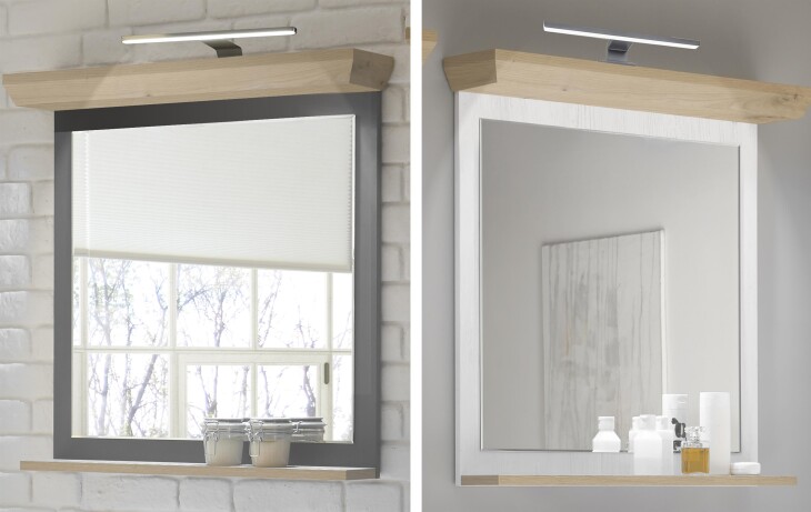 Wandspiegel >Marilin< in  - 77x77x16cm (BxHxT)