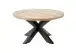 Couchtisch >Alisa< in Mango Wood aus Massivholz,Metall - 80x47x80cm (BxHxT)