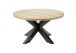 Couchtisch >Alisa< in Mango Wood aus Massivholz,Metall - 80x47x80cm (BxHxT)