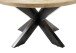 Couchtisch >Alisa< in Mango Wood aus Massivholz,Metall - 80x47x80cm (BxHxT)