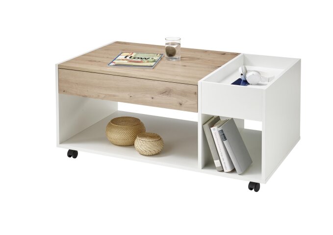 Schreibtisch >Suzanne< Eiche € in (BxHxT), - 154,95 138,5x92x53,5cm