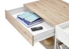 Couchtisch >Elfi< in Weiß - 110x44x60cm (BxHxT)