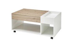 Couchtisch >Elfi< in Weiß - 110x44x60cm (BxHxT)