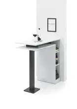 Bartisch >Billa< in Weiß - 108x103x50cm (BxHxT)