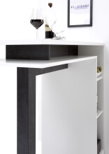 Bartisch >Billa< in Weiß - 108x103x50cm (BxHxT)