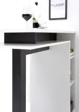 Bartisch >Billa< in Weiß - 108x103x50cm (BxHxT)