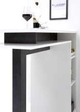 Bartisch >Billa< in Weiß - 108x103x50cm (BxHxT)