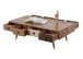 Couchtisch >Sambhal< in Mango aus Massivholz - 117x36x60cm (BxHxT)