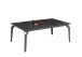 Couchtisch >Bhilai< in Marmoroptik - 110x40,5x70 (BxHxT)