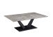 Couchtisch >Gaya< in Grau aus Holzwerkstoff,Keramik,Metall - 120x40x80cm (BxHxT)