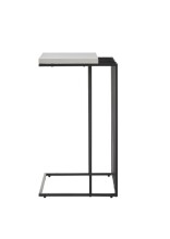 Beistelltisch >Jurien Bay< in Weiß matt lackiert aus Metall - 40x70x35cm (BxHxT)