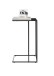 Beistelltisch >Jurien Bay< in Weiß matt lackiert aus Metall - 40x70x35cm (BxHxT)