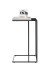 Beistelltisch >Jurien Bay< in Weiß matt lackiert aus Metall - 40x70x35cm (BxHxT)