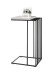 Beistelltisch >Jurien Bay< in Weiß matt lackiert aus Metall - 40x70x35cm (BxHxT)