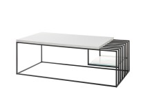 Couchtisch >Jurien Bay< aus Metall - 120x40x60cm (BxHxT)