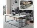 Couchtisch >Jurien Bay< aus Metall - 120x40x60cm (BxHxT)