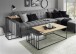 Couchtisch >Jurien Bay< aus Metall - 120x40x60cm (BxHxT)